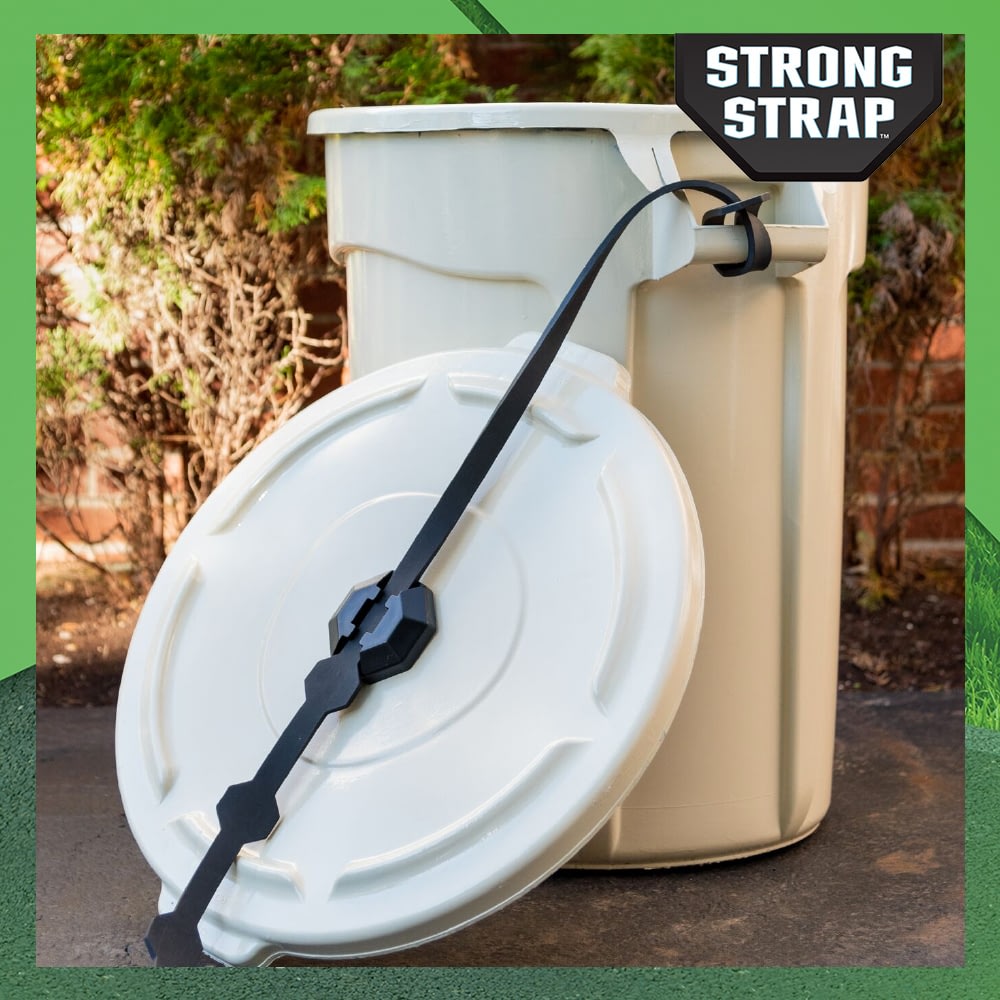 Strong Strap Benefits Upgraded Trash Cans Blazer Brand