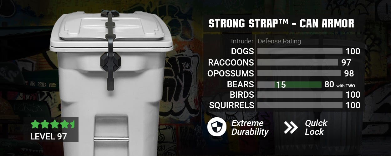 3 garbage can